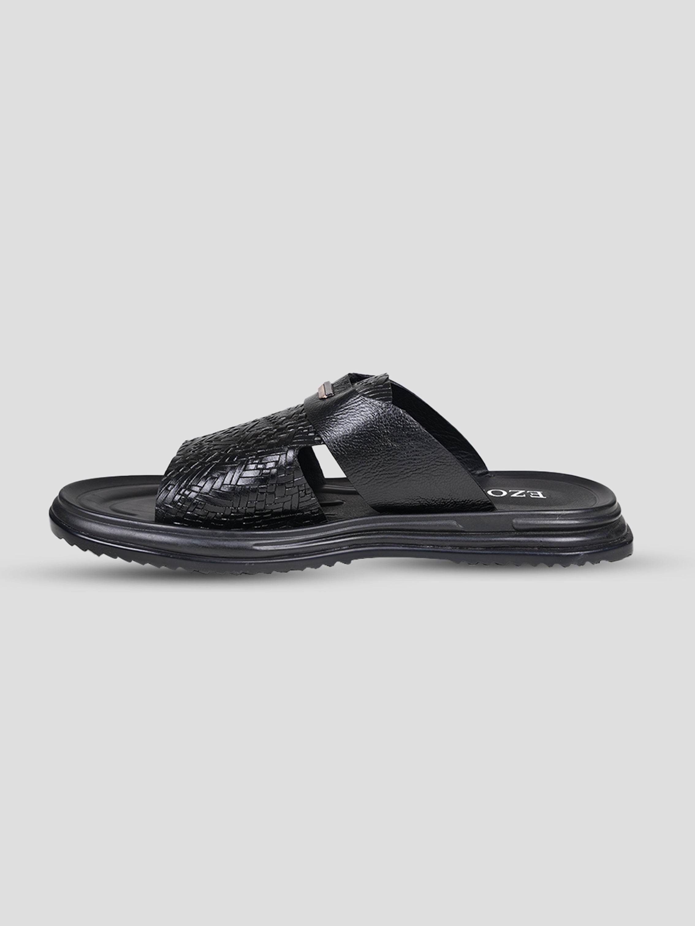 Ezok Men's Genuine Leather Sandals Comfortable, Stylish, and Durable Footwear for Summer